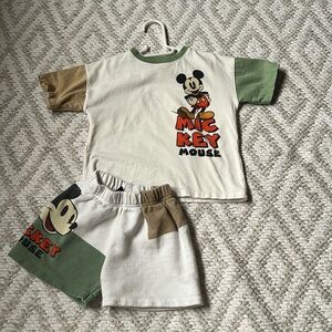 Zara Disney Mickey Mouse Outfit